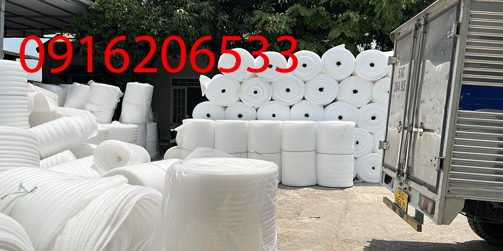 Xưởng sản xuất mút xốp PE foam tại Cầu Giấy 