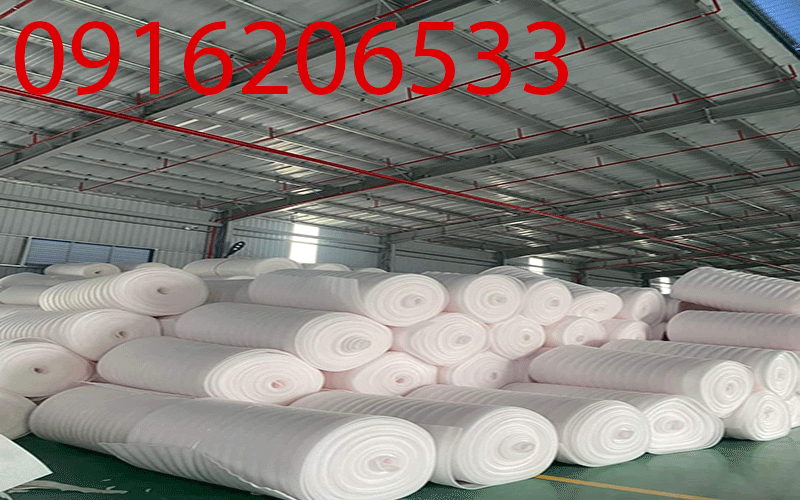 Xưởng sản xuất mút xốp PE foam tại Hai Bà Trưng