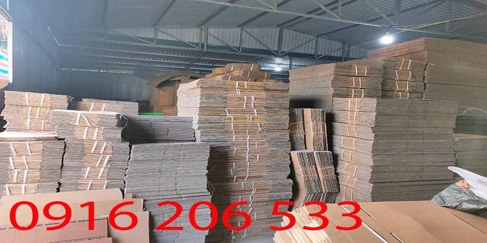 Xưởng sản xuất thùng carton tại bắc từ liêm 