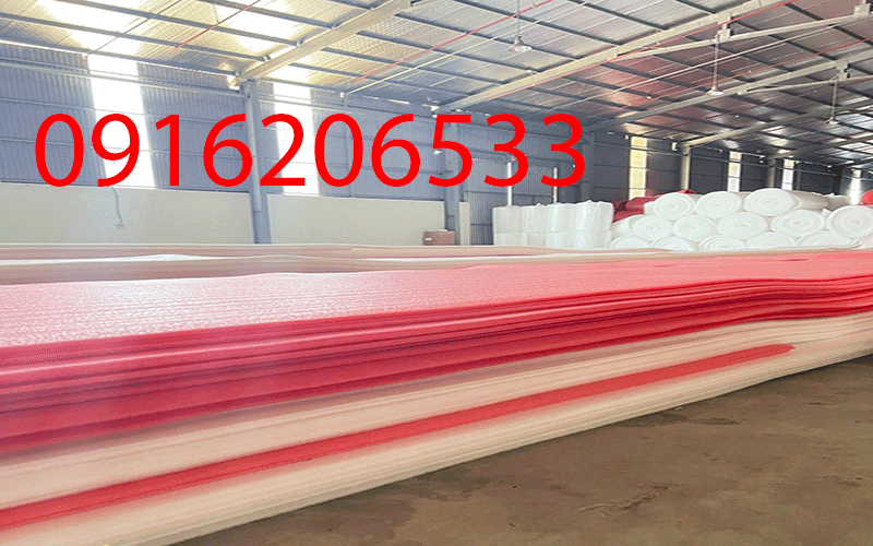 Xưởng sản xuất mút xốp PE foam 